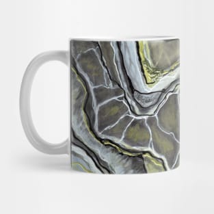 LEMON CALCITE GEODE AGATE QUARTZ ART Mug